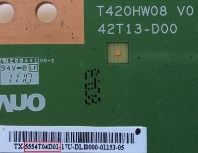 LED DRIVER / PHILIPS 55.54T04.D01 / 5554T04D01 / T420HW08 V0 / 42T13-D00 / MODELO 55PFL3907/F7 VM1	 - Imagen 2