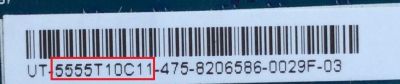 T-CON / RCA 55.55T10.C11 / 5555T10C11 / 55T10-C0E / T550HVN03.3 CTRL BD / MODELO LED55C55R120Q	 - Imagen 2