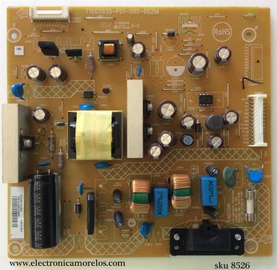 FUENTE DE PODER / VIZIO ADTVCL621XA03Q / 715G5930-P01-000-002M / CL621XA03Q / MODELOS E320-A1 / E320-A1 LTTDNLBP / E320-A1 LTTDNLEP