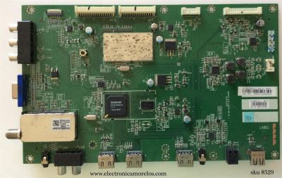 MAIN PARA TV TOSHIBA / NUMERO DE PARTE 461C4R51L21 / 431C4R51L21 / VTV-L40715 / SRE40T / 75029243 / PANEL V500HK1-LS5 Rev.C1 / MODELO 50L5200U