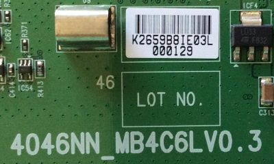 T-CON / SAMSUNG LJ94-02659B / 2659B / 4046NN_MB4C6LV0.3	 - Imagen 2