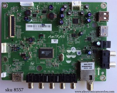 MAIN / JVC 3639-0132-0150 / 0171-2271-5411 / DISPLAY T390HVN04.0 / MODELO EM39FT	