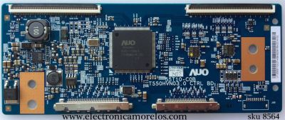 T-CON / RCA 55.55T10.C07 / 5555T10C07 / 55T10-C0B / T550HVN03.0 / MODELO LED55C55R120Q	