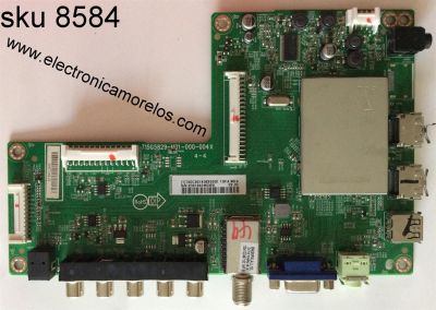 MAIN / INSIGNIA TXDCB01K022 / 715G5829-M01-000-004K / MODELO NS-39D400NA14	