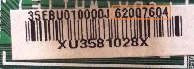 MAIN / LG EBU62007604 / 62007604 / EBU0100036 / EAX65049104(1.0) / MODELO 39LN5300-UB.BCCJLWM - Imagen 3