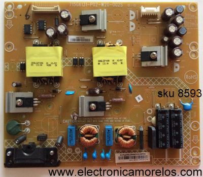 FUENTE DE PODER / VIZIO PLTVDQ401XAQ8 / 715G6131-P02-W20-002S / DQ401XAQ8 / PANEL TPT420H2-HVN06 / MODELOS E420-B1 / E420-B1 LTFWPTCQ / E420-B1 LTMWPTBQ / E420-B1 LTTWPTGQ / E420-B1 LTYQPTCQ / E420-B1 LTYWPTCQ