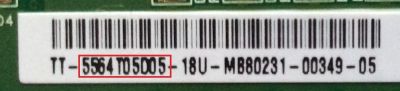 LED DRIVER / VIZIO 55.64T05.D05 / 5564T05D05 / 64T05-D0A / T645HW05 V2 / MODELO M3D650SV LATAMEAN	 - Imagen 2