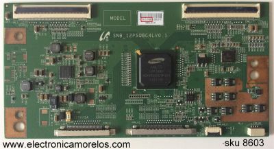 T-CON / HITACHI LJ94-26120B / SNB_12PSQBC4LV0.1 / 26120B / MODELO LE40K507	