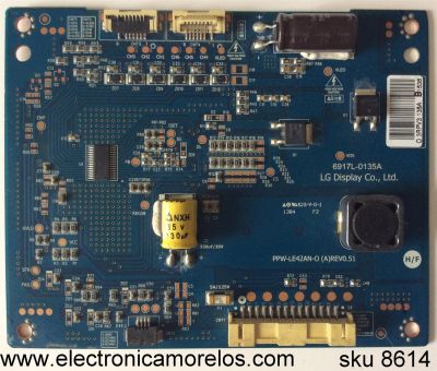 LED DRIVER / JVC 6917L-0135A / PPW-LE42AN-O / 135A / MODELO SL42B-C	