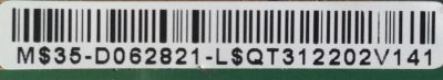 T-CON / RCA 35-D062821 / V546H1-CS1 / MODELO LED55G55R120Q	 - Imagen 2
