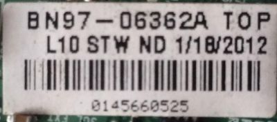 T-CON PARA TV SAMSUNG ORIGINAL / NUMERO DE PARTE BN95-00570A / BN41-01797A / BN97-06362A / PARTE SUSTITUTA BN95-00570B / PANEL LTJ400HF01-J / MODELO UN40EH5000FXZA TS02 / UN40EH5050FXZA TS02 / UN40EH5300FXZA TH01 / HG40NA570LFXZALH40MDBPLGA/ZA - Imagen 2
