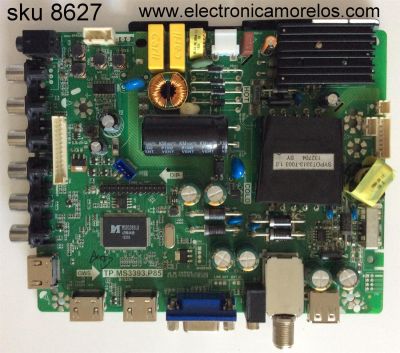 MAIN FUENTE (COMBO) / WESTINGHOUSE B13084600 / TP.MS3393.P85 / MODELO EU40F1G1	