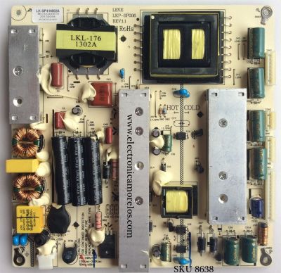 FUENTE DE PODER / SEIKI LK-SP416002A / LKP-SP006 / MODELO SE50FY33	