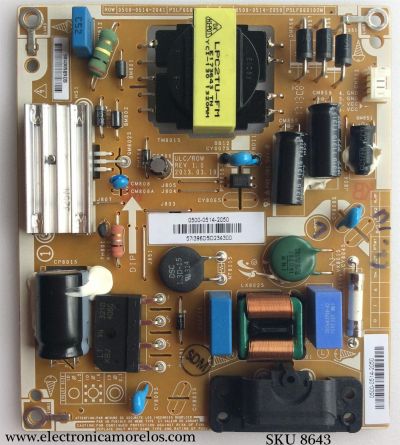 FUENTE DE PODER / VIZIO 0500-0514-2050 / 050005142050 / PSLF660102M / MODELO E320I-A0 LAEANLHP	