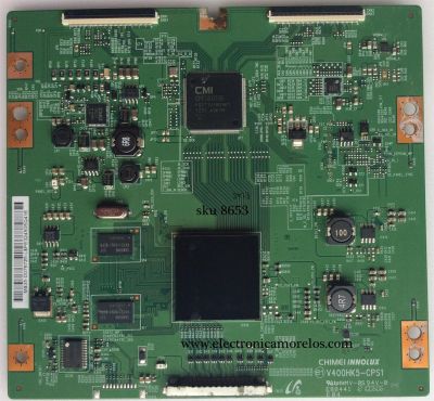T-CON / SAMSUNG BN96-21654A / $35-D076725 / V400HK5-CPS1 / MODELO UN50ES6500FXZA CS01	
