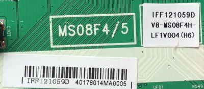 MAIN / TCL V8-MS08F4H-LF1V004 / V8-MS08F4H-LF1V004(H6) / IFF121059D / 40-MS08F6-MAA2HG	 - Imagen 2