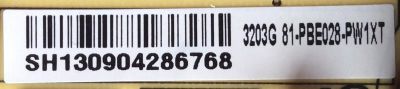 FUENTE DE PODER / PIONEER 81-PBE028-PW1XT / CQC09001032302 / DLBB253 REV:9.1 / MODELO LED-32B300	 - Imagen 2