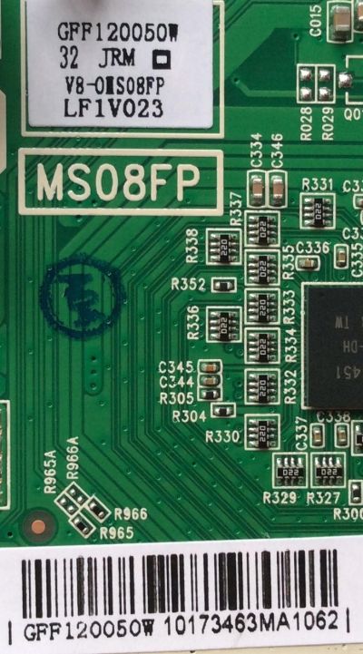 MAIN / FUENTE / (COMBO) / HKPRO V8-0IS08FP-LF1V023 / 40-MS08FP-MAC2HG / GFF120050W / MODELO 32"	 - Imagen 2