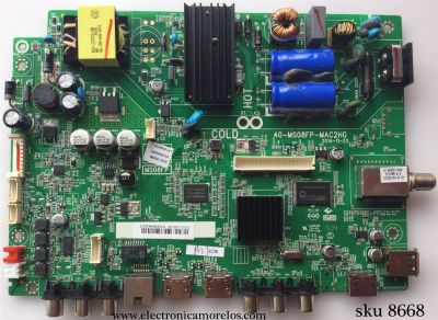 MAIN  FUENTE (COMBO) PARA TV  EKT / NUMERO DE PARTE  V8-OMS08FP-LF1V006 / V8-0MS08FP-LF1V006(C8) / 40-MS08FP-MAC2HG / GLE118352B / MODELO  LSME40B2810	