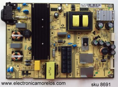 FUENTE DE PODER PARA TV TCL / NUMERO DE PARTE 81-PBE050-H94 / SHG5504E-101H / DLBB430 REV:0.2 / MODELO 48FD2700 / PLE-55S05FHD