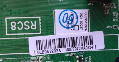 MAIN PARA TV / NUMERO DE PARTE V8-ORSC812-LF1R003 / 40-RSC81A-MAC2XG / RSC8 / OLE951292A / V8-0RSC812-LF1R003 / 0LE951292A / MODELO 32'' - Imagen 2