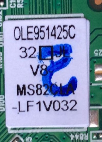 MAIN PARA TV TCL / NUMERO DE PARTE V8-MS82CLA-LF1V032 / 40-MS82VG-MAE2LG / MS82C / 0LE951425C / OLE951425C / 10080439MA0849 - Imagen 2