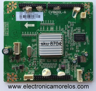 TARJETA FRC / WESTINGHOUSE 39J1883 / 890-103-6M30 / CV6M30L-A / MODELO DWM55F1Y1 TW-75901-C055C	