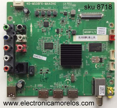 MAIN / TCL V8-OMS08F4-LF1V003 / V8-0MS08F4-LF1V003(H3) / GFF119715A / 40-MS08F6-MAA2HG	