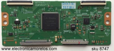 T-CON / PANASONIC 6871L-3523B / 3523B / 6870C-0482A / MODELO TX-55AS650B	