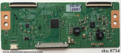 T-CON / VIZIO 6871L-3021D / 3021D / 6870C-0401C / MODELO M3D550KDE LTYPMLGN	