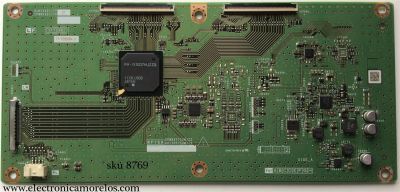 T-CON / SHARP RUNTK4911TPZT / RUNTK4911TP / CPWBX4911TPZT / QPWBXD759WJZZ / QKITPF759WJTX / MODELO LC-60LE6300U / LC-60LE630U	