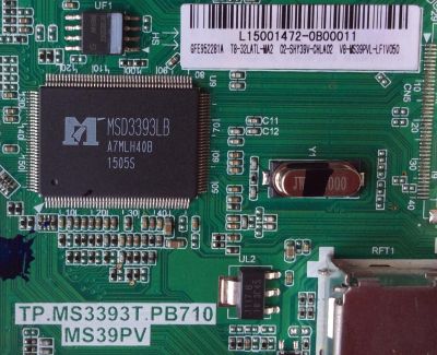 MAIN / FUENTE / (COMBO) TCL L15001472 / GFE952281A / 02-SHY39V-CHLA02 / V8-WS39PVL-LF1V050 / TP.MS3393T.PB710 / MS39PV / T8-32LATL-MA2 - Imagen 2