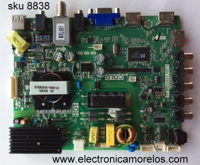 MAIN FUENTE / DAEWOO 02-SKG39A-C002000 / B15072222 / TP.MS3393T.PB79 / 3MS3393X-2 / MODELO L40R6400