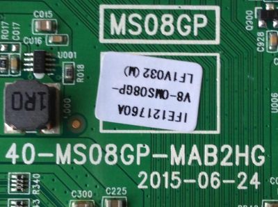 MAIN / FUENTE / (COMBO) / TCL V8-0MS08GP-LF1V032 / 40-MS08GP-MAB2HG / MS08GP / IFE121760A/ MODELO 32'' - Imagen 2