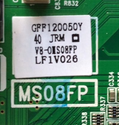 MAIN / FUENTE / (COMBO) TCL V8-0IS08FP-LF1V026 / GFF120050Y / 40-MS08FP-MAC2HG / MS08FP / MODELO DE 40''	 - Imagen 3