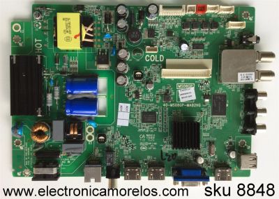 MAIN  FUENTE  PARA TV TCL / NUMERO DE PARTE GFE120105B  / V8-0MS08GP-LF1V022 / V8-OMS09GP-LF1V022 / 40-MS08GP-MAB2HG  /  MODELO 32''