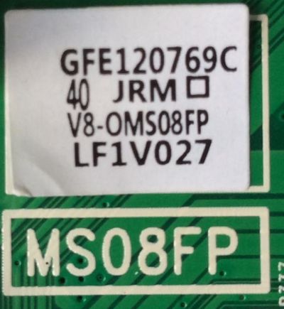 MAIN / FUENTE / (COMBO) / TCL V8-OMS08FP-LF1V027 / GFE120769C / 40-MS08FP-MAC2HG / MODELO 40'' - Imagen 2