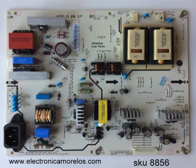 FUENTE DE PODER / VIZIO 0500-0412-1310 / 050004121310 / 3PCGC10037A-R / PLHD-A943B / 0500-0412-1310R / PARTE SUSTITUTA 0500-0407-1020 / PANEL LC370WUG (RC)(A3) / MODELOS JLC37BC3002 / E370VLE LAUKMZAN / E371VL LAUKHJKN