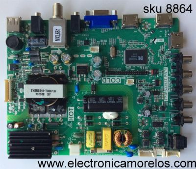 MAIN / FUENTE / (COMBO) / TCL B15072219 / L32R6400TN / 02-SHG39A-C001000 / TP.MS3393T.PB79 / 3MS3393X-2	