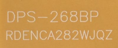 FUENTE DE PODER / SHARP RDENCA282WJQZ / DPS-268BP / MODELO LC-46SB54U	 - Imagen 2
