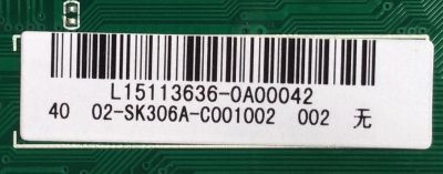 MAIN / FUENTE / (COMBO) TCL L15113636 / 02-SK306A-C001002 / TP.S506.PB801	 - Imagen 2