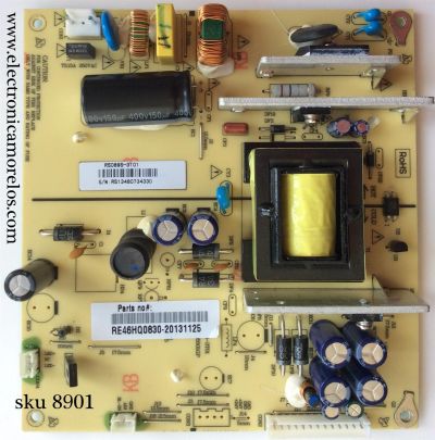 FUENTE DE PODER / PROSCAN RE46HQ0830 / RS089S-3T01 / 3BS0005501GP / MODELO LED40C45RQ	