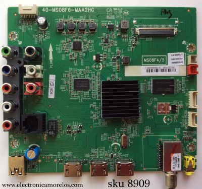 MAIN / TCL GFE120769D / V8-OMS08F4-LF1V008(K4) / 40-MS08FP-MAA2HG / MS08F4/5	