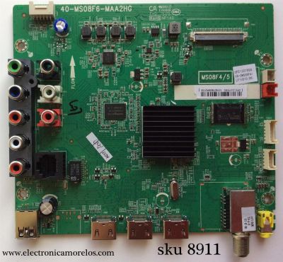 MAIN / TCL GFE120769G / V8-OMS08F4-LF1V010(D6) / 40-MS08FP-MAA2HG / MS08F4/5	