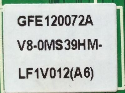 MAIN / TCL GFE120072A / V8-0MS39HM-LF1V012(A6) / 40-0MS39N-MAC2HG / MS39 / 40'' - Imagen 2