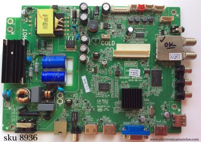 MAIN / FUENTE / (COMBO) / TCL IFE121760A / V8-0MS08GP-LF1V032 / 40-MS08GP-MAB2HG / MS08GP / MODELO 32''	