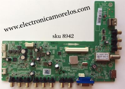 MAIN PARA TV TCL NUMERO DE PARTE  V8-MS82ILA-LF1V026 / GLE950777A / MS82L / 40-0MS82L-MAB2LG / MODELO 28''