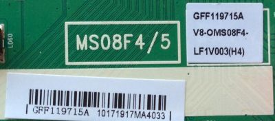 MAIN PARA TV PIONEER  GFF119715A /  40-MS08F6-MAA2HG / V8-OMS08F4-LF1V003 / V8-0MS08F4-LF1V003  / V8-OMS08F4-LF1V003 / MS08F4/5 / MODELO PLE-50S05FHD	 - Imagen 2