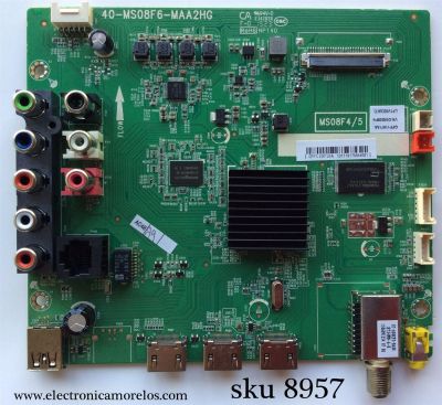 MAIN PIONEER NUMERO DE PARTE  GFF119715A / V8-OMS08F4-LF1V003(H7) (H6) (H5) (H4) (H3) / V8-0MS08F4-LF1V003 / MS08F4/5 / 40-MS08F6-MAA2HG / MODELO PLE-50S05FHD	