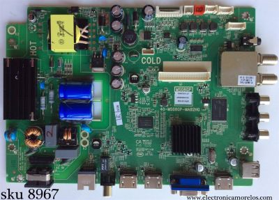 MAIN / FUENTE / (COMBO) / TCL GFE120105B / V8-OMS08GP-LF1V022(M3) / 40-MS08GP-MAB2HG / MS08GP / MODELO 32''	